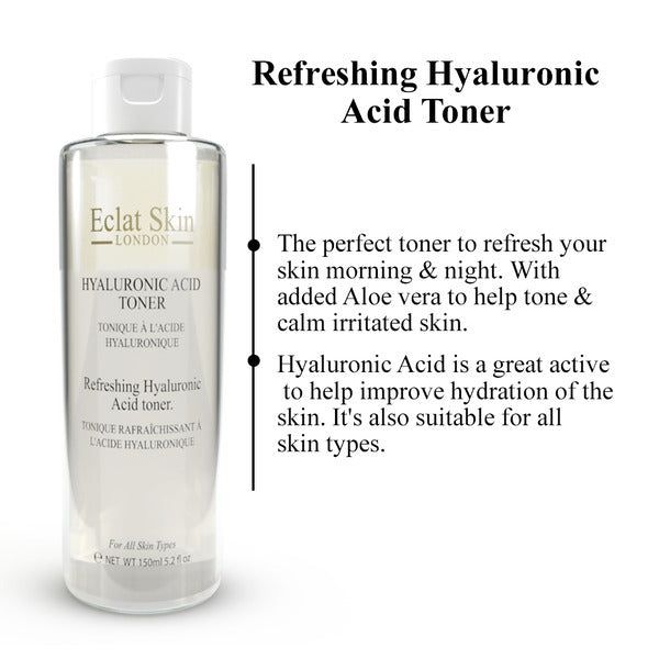 Eclat Skin London Refreshing Hyaluronic Acid Toner 150ml GOODS Superdrug   