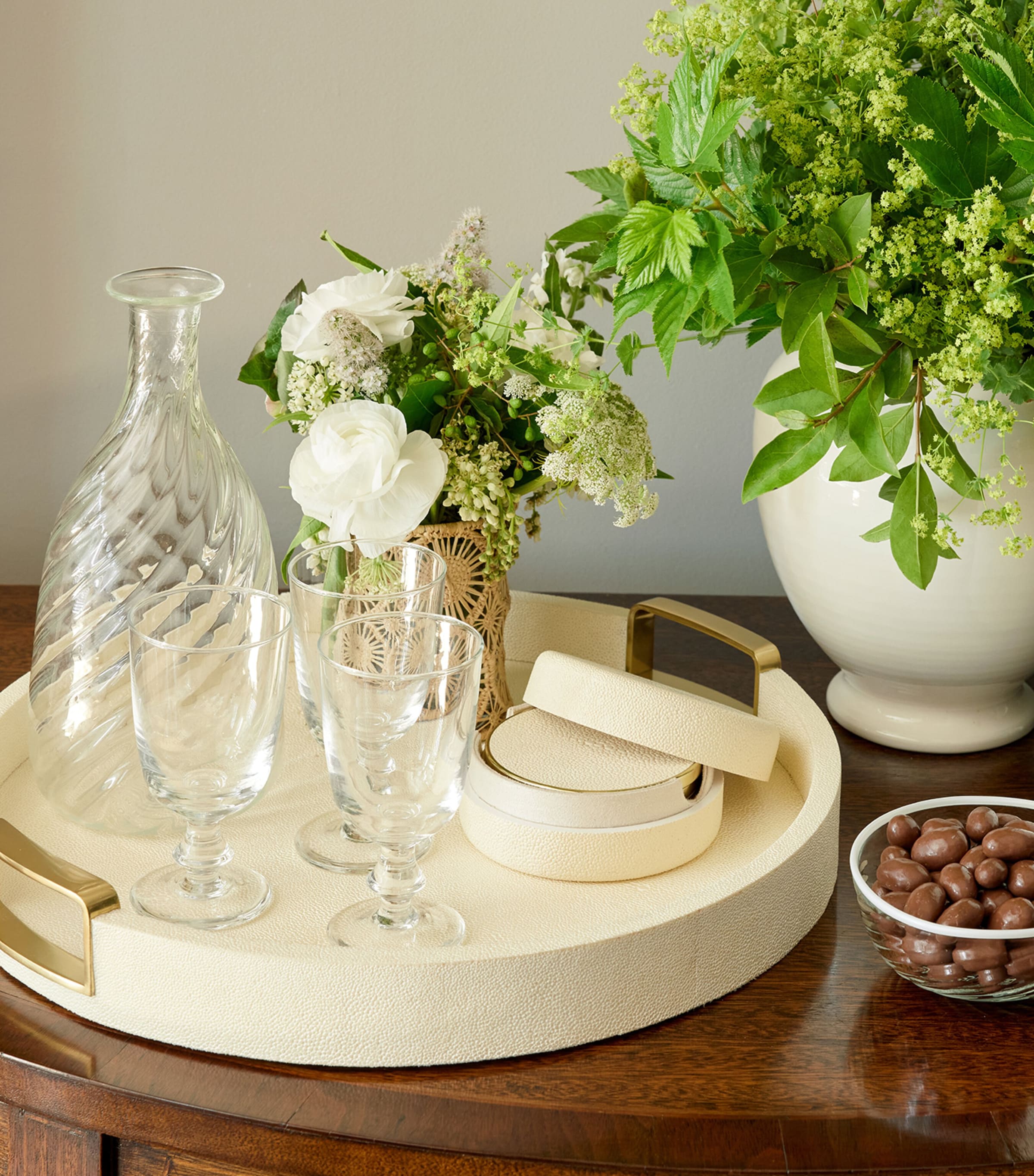 Aerin shagreen coasters set of 4 - British product