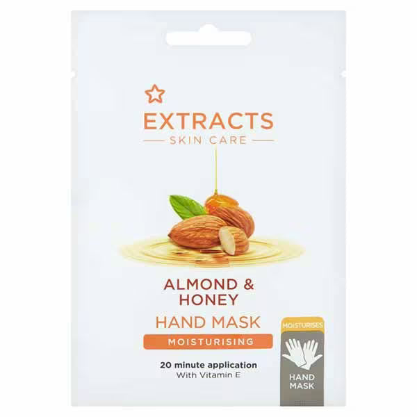 Superdrug hand mask honey and almond pack (British brand)