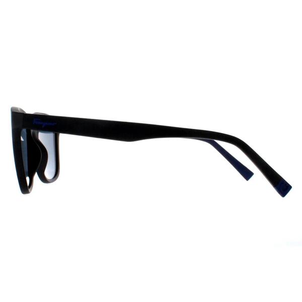 Salvatore Ferragamo SF998S black men sunglasses acetate frame, imported from the UK