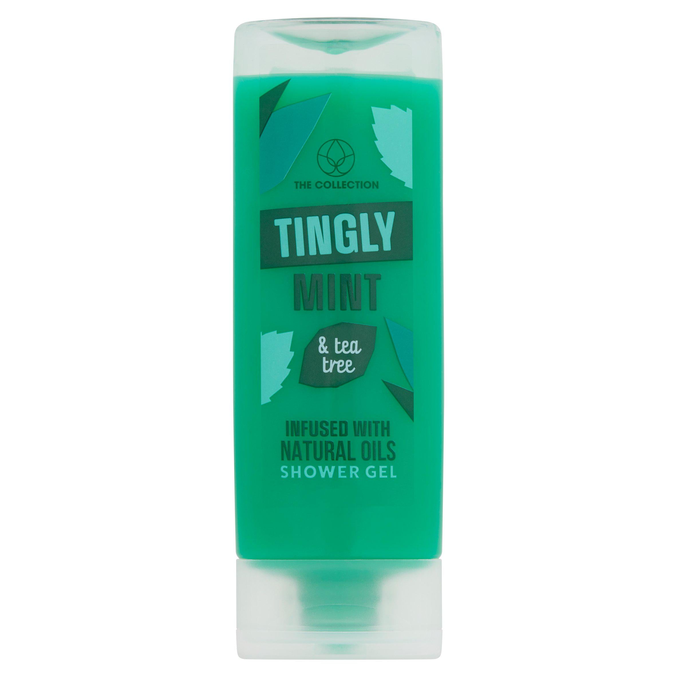 The Collection Tingly Mint & Tea Tree Shower Gel 250ml Shower Sainsburys   