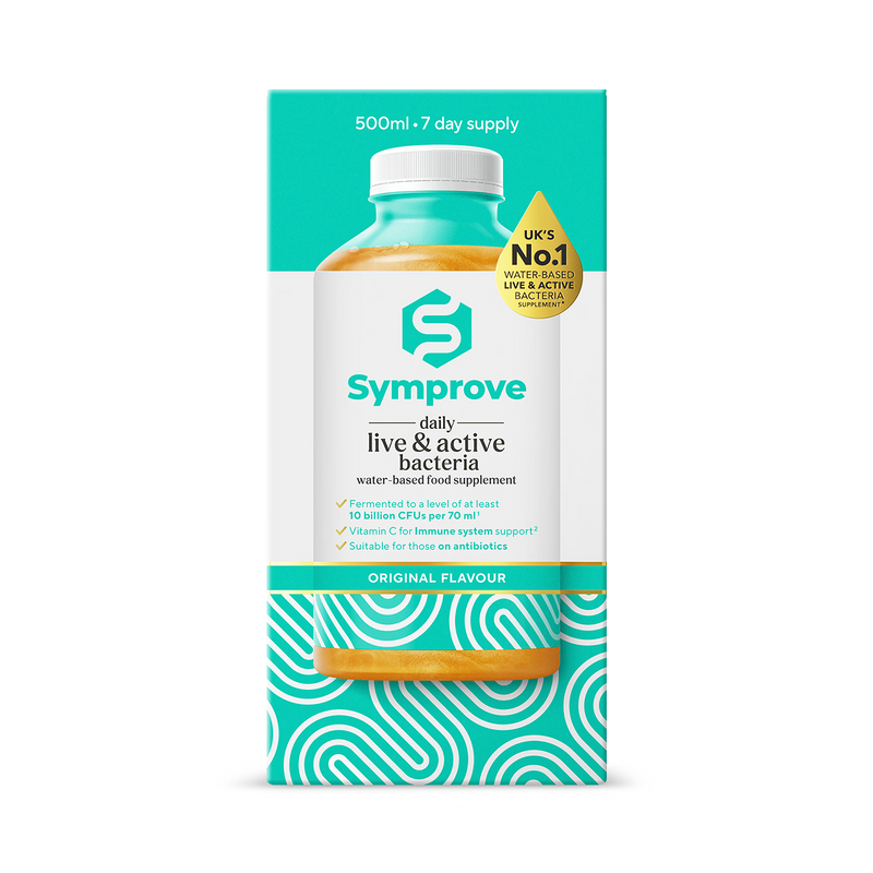 Symprove live bacteria original flavour supplement 500ml, UK version
