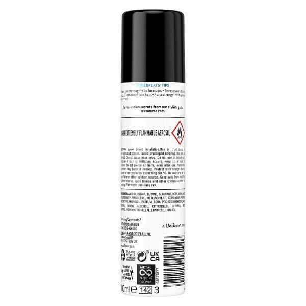 TRESemmé 24-Hour Frizz Control Freeze Hold Hairspray 100ml GOODS Superdrug   