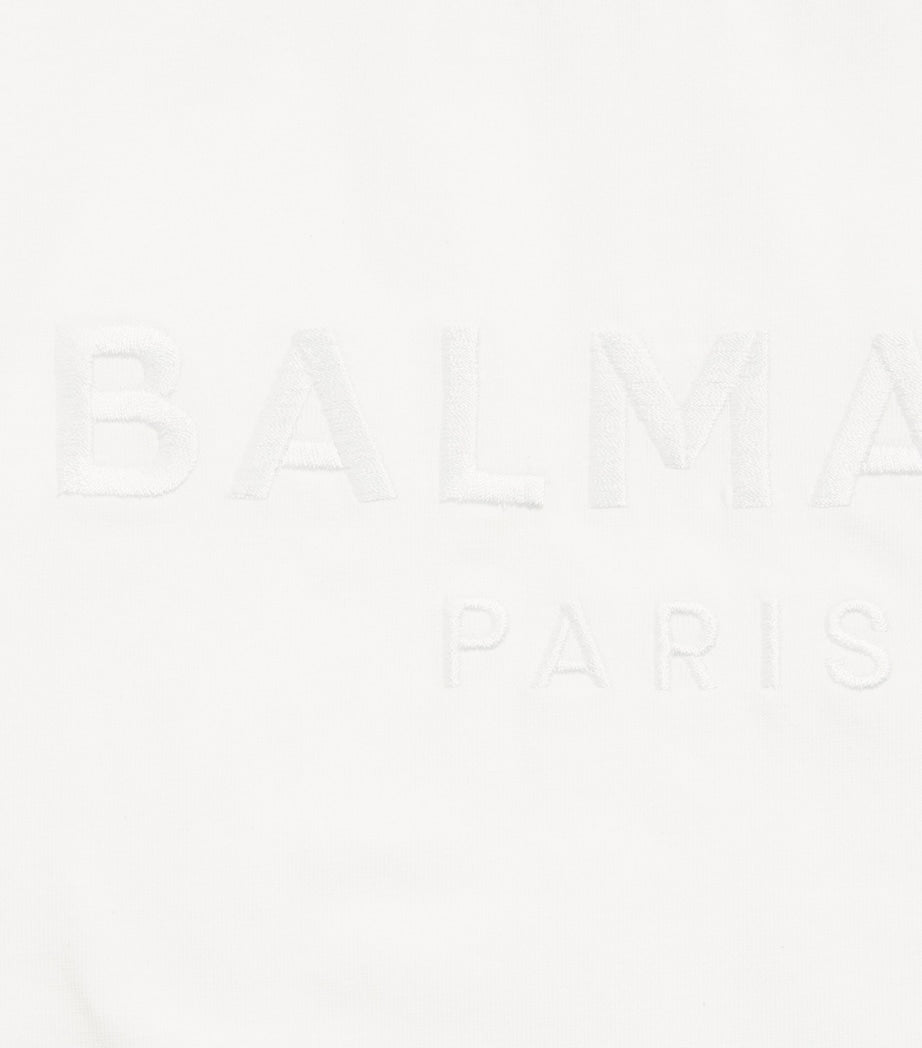 Balmain Kids Button-Detail T-Shirt 4-14 Years - British product