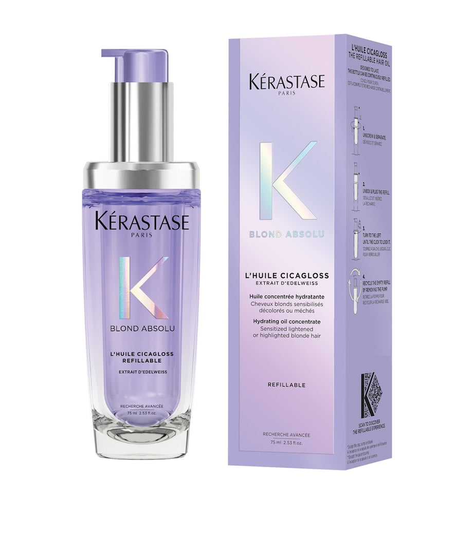Kerastase Blond Absolu Cicagloss hair oil 75ml, UK version