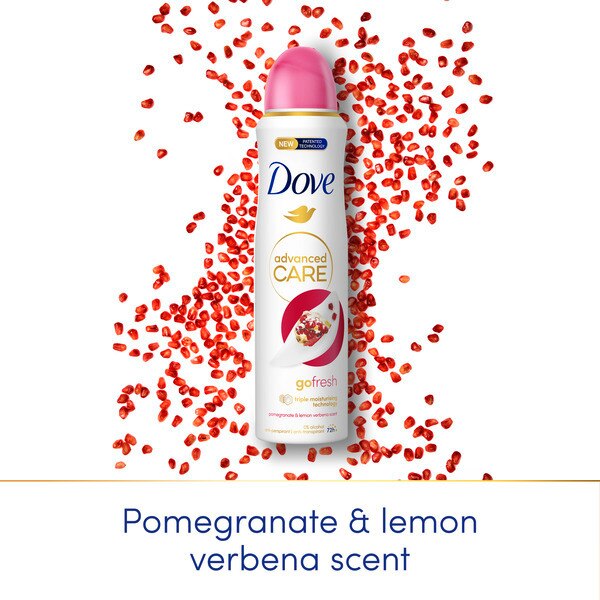 Dove Advanced Antiperspirant Deodorant Pomegranate 200ml GOODS Superdrug   