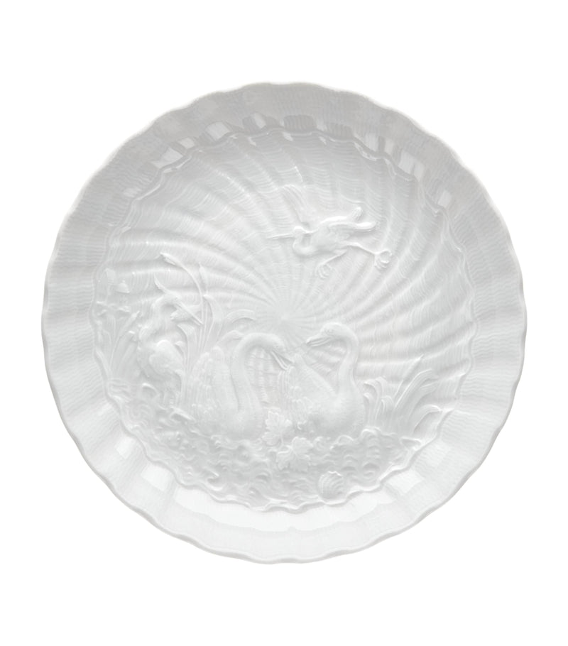 Meissen Swan Service cappuccino cup and saucer, UK version