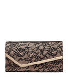 Jimmy Choo lace Emmie clutch bag H12cm W22cm, UK version