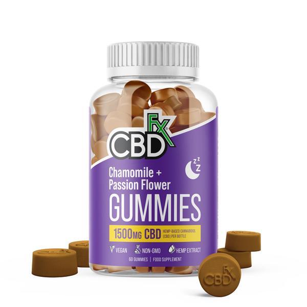 CBDfx Chamomile & Passionflower Sleep Gummies X60 1500Mg GOODS Superdrug   