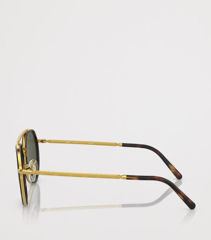 Ray-Ban metal irregular sunglasses, UK version