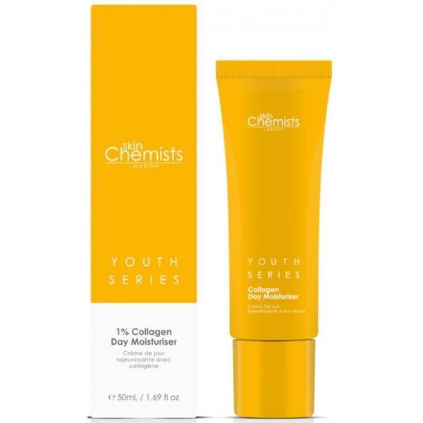 skinChemists 1% Collagen Anti-Ageing Day Moisturiser 50ml - British product