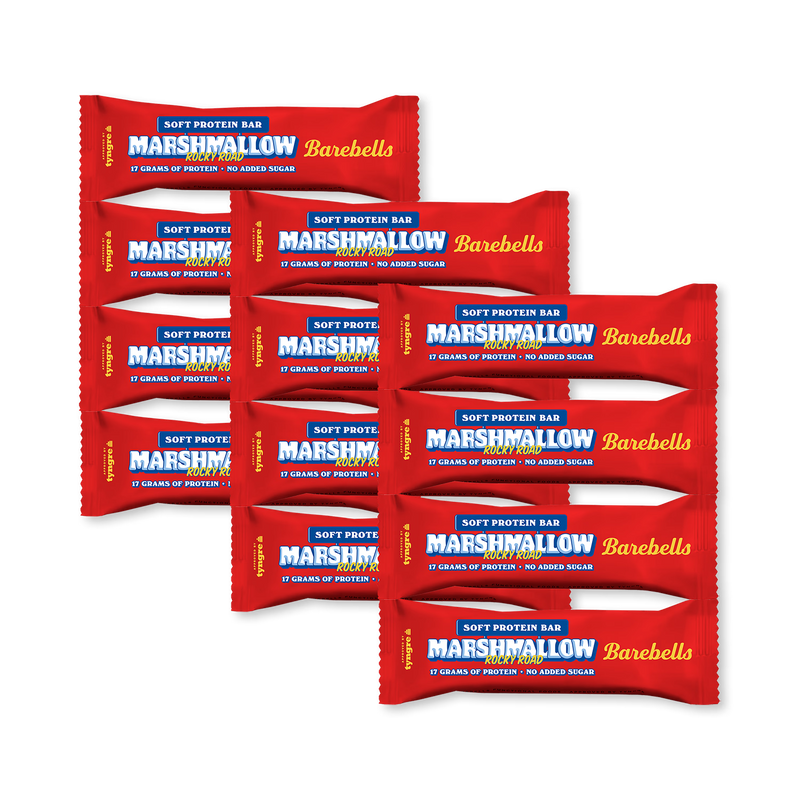 Barebells Rocky Road protein bar 12 x 55g, UK version