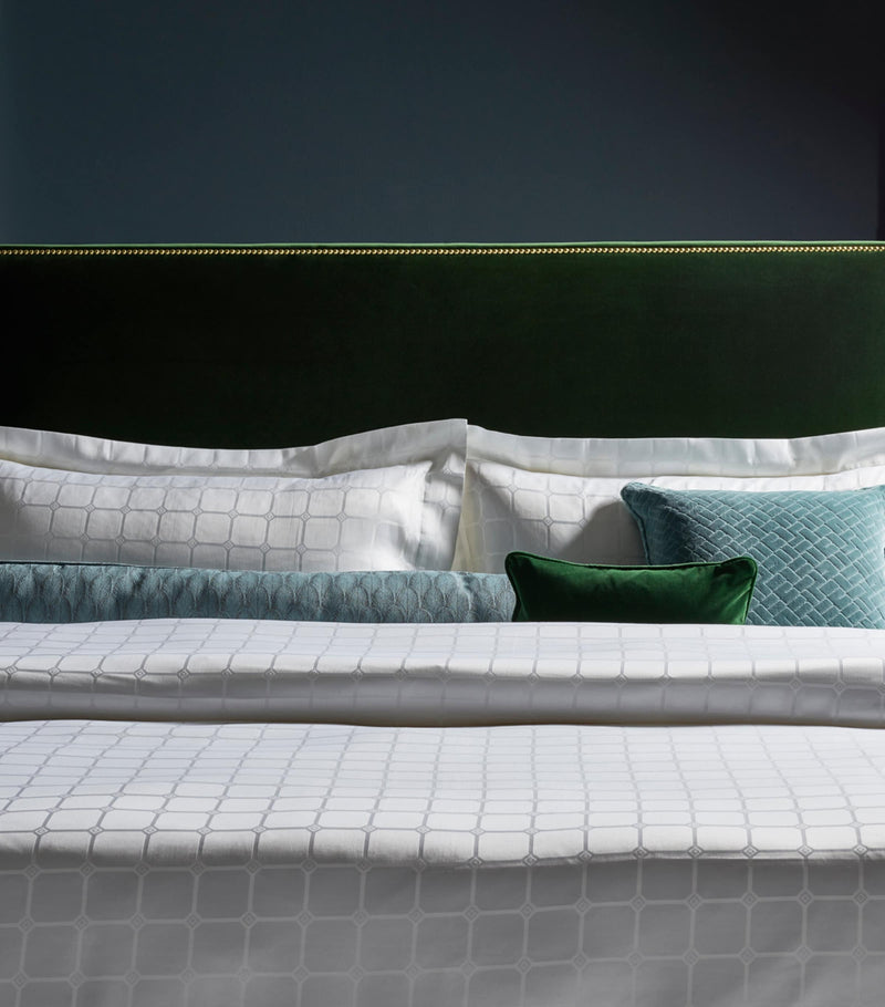 Savoir Trellis super king duvet cover set 260cm x 220cm (British brand)