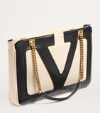 Valentino Garavani small lambskin Viva Superstar tote bag - British product