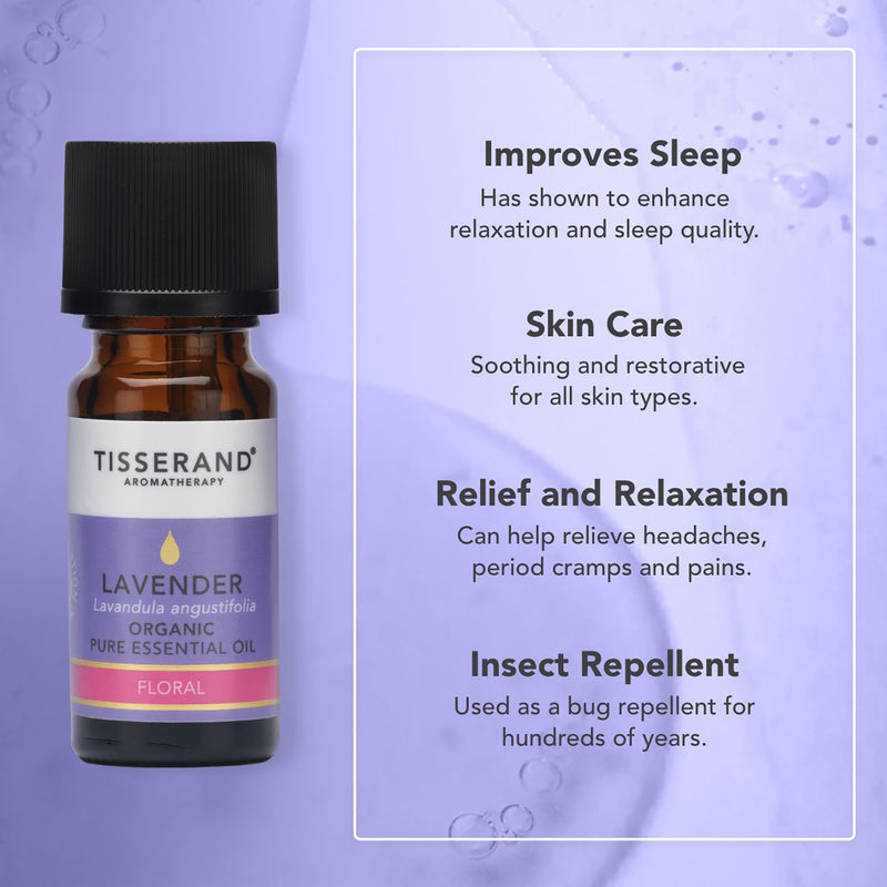 Tisserand lavender essential oil 9ml (British brand)