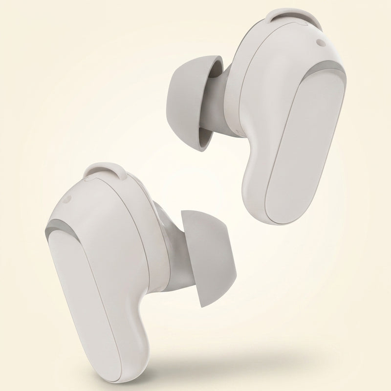 Bose QuietComfort Ultra earbuds white wireless charging case, imported from the UK