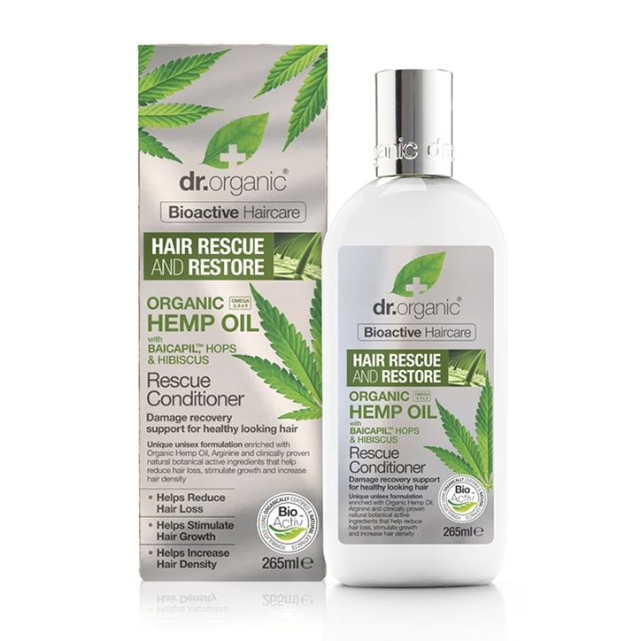 Dr Organic Aloe Vera Conditioner 265ml GOODS Holland&Barrett Hemp Oil  