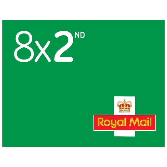 Royal Mail Second Class Stamps x8 GOODS Sainsburys   