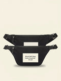 Prada Saffiano leather and Re-Nylon belt bag 18cm (British brand)