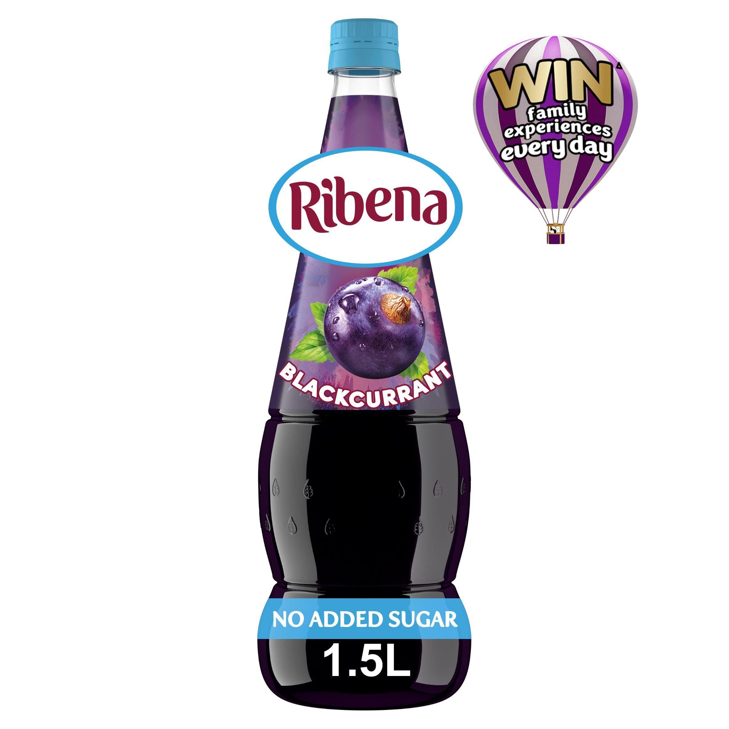 Ribena Blackcurrant Squash No Added Sugar 1.5L GOODS Sainsburys   