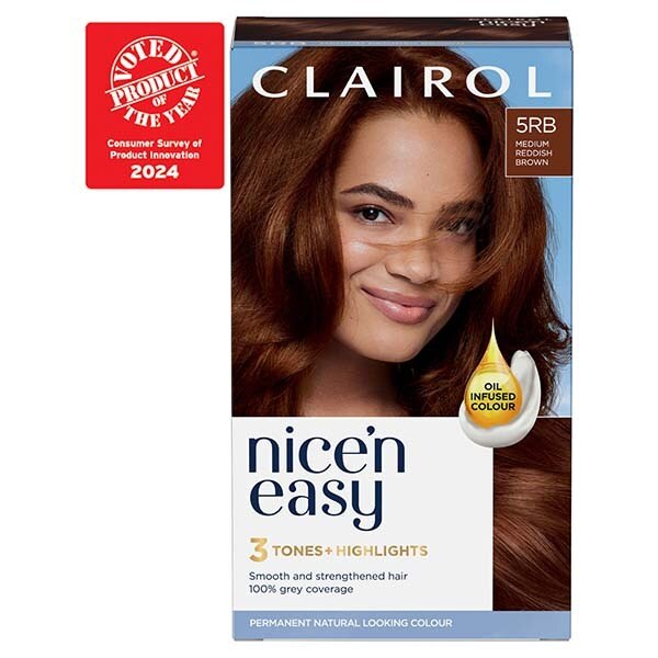 Clairol Nice'n Easy Hair Dye SB1 Ultra Light Beach Blonde GOODS Superdrug 5RB Medium Reddish Brown  