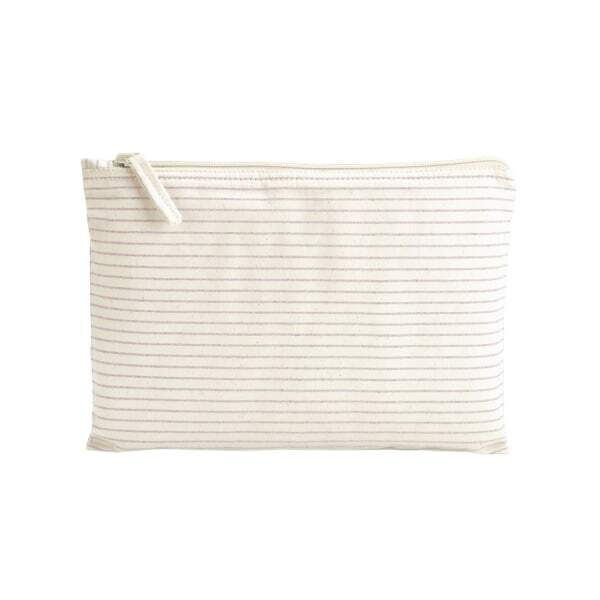 Westford Mill Striped Organic Cotton Pouch (20cm x 28cm) GOODS Superdrug   