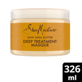 SheaMoisture Deep Hair Treatment Mask Raw Shea Butter 326 ml GOODS Sainsburys   