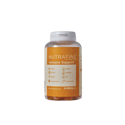 Superdrug Nutrafine Immunity Boost Sugar-Free Orange Gummies 60 Count- Buy online at McGrocer