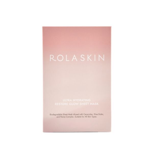 Rola Skin hydrating sheet mask single pack, imported from the UK