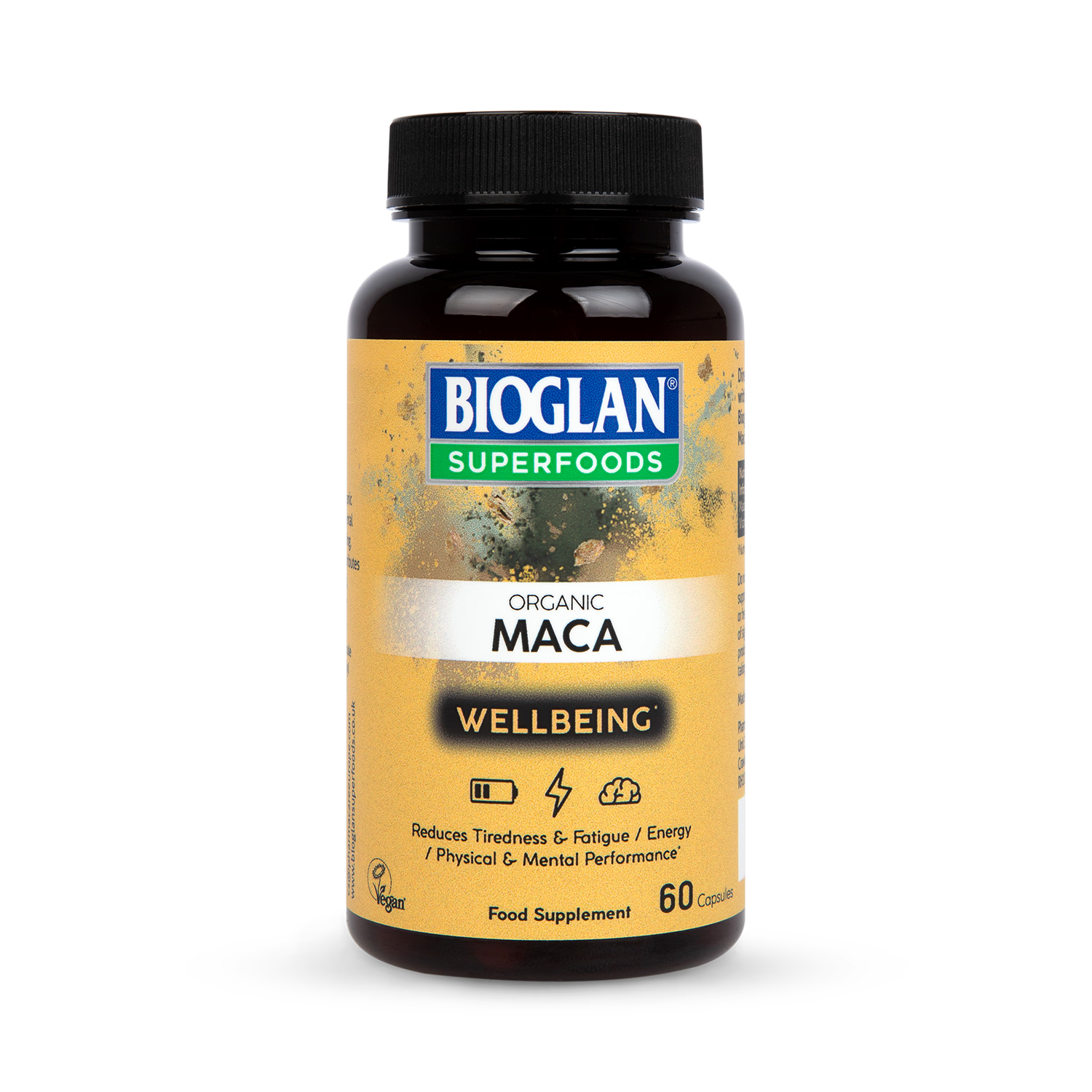 Bioglan Organic Maca Capsules 60 - British product