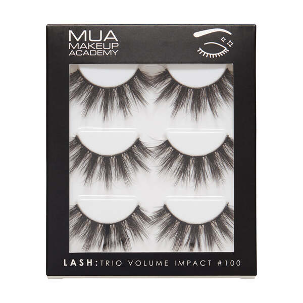 MUA LASH TRIO - VOLUME IMPACT #100 GOODS Superdrug   