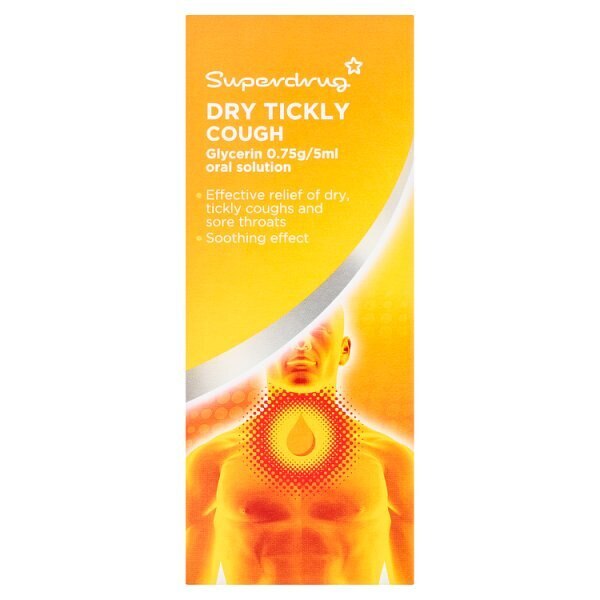 Superdrug Dry Tickly Cough Syrup 200ml