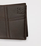 LOEWE calfskin bifold wallet with denim detailing - British product