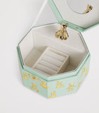 Harrods gold-tone Henry bear musical box, UK version