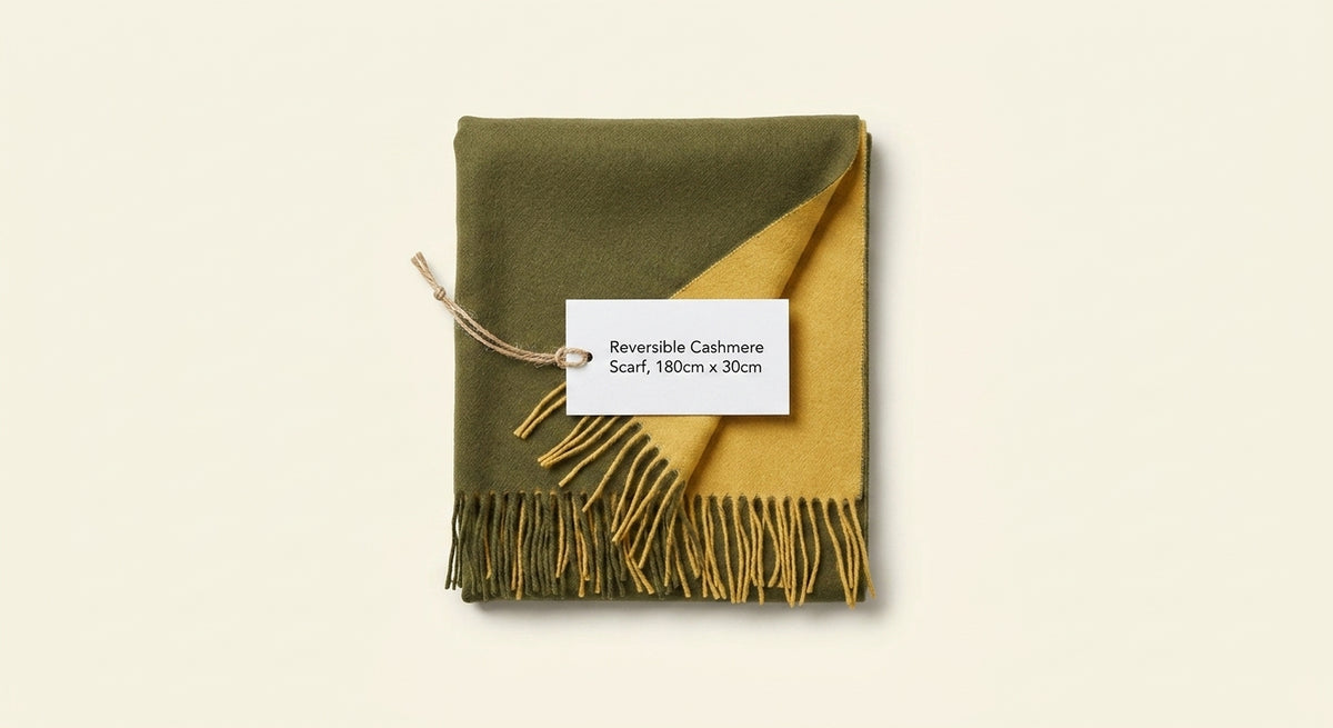 Burberry reversible EKD scarf 168x30cm (British brand)