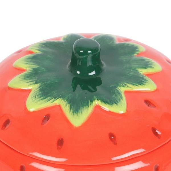 Something Different ceramic strawberry oil burner (British brand)