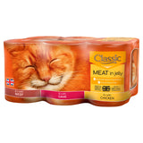 Classic Cat Can, Meat 6x400g Cat cans & tins Sainsburys   