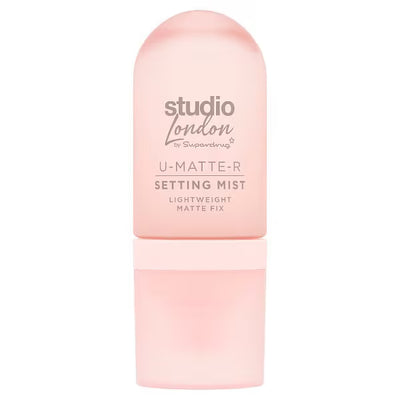 Superdrug Studio London U-Matte-R Mattifying Setting Spray Makeup- Buy online at McGrocer