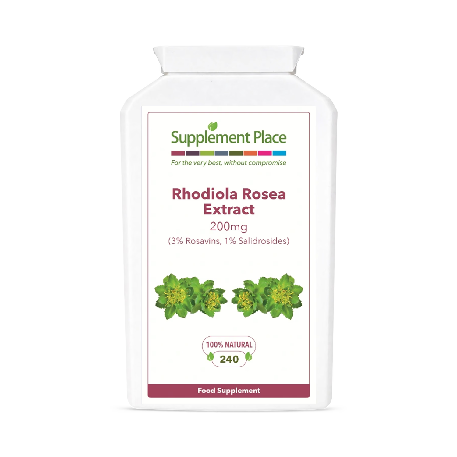 Supplement Place Rhodiola Rosea Extract 240 capsules - British product