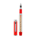 Montegrappa Scarabeo fountain pen with yellow-gold trim, imported from the UK