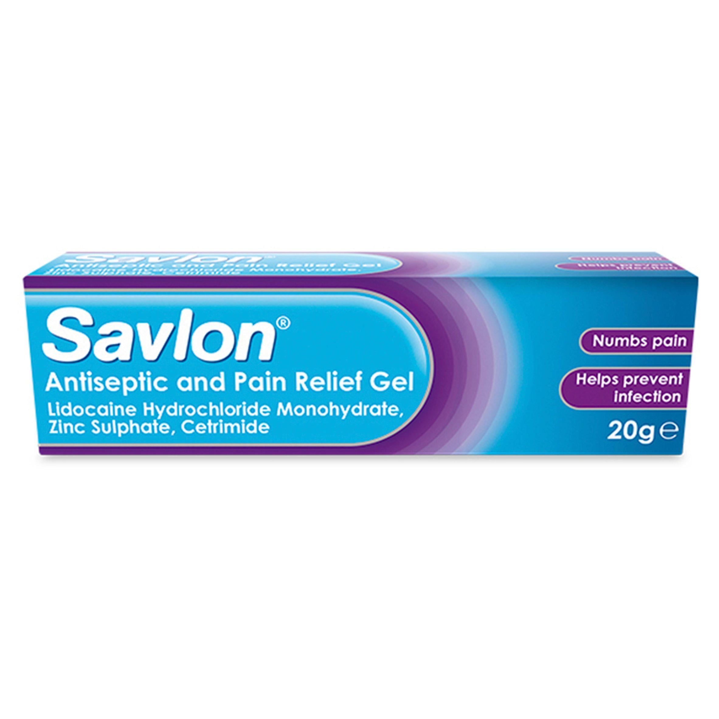 Savlon Antiseptic Bites & Stings Dual Action Gel 20g first aid Sainsburys   