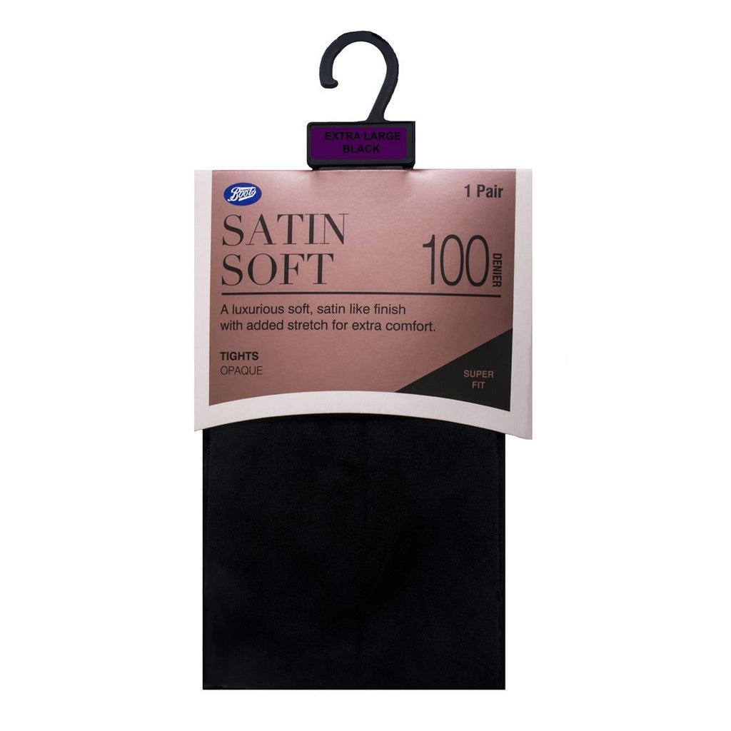 Boots 100 denier satin soft XL