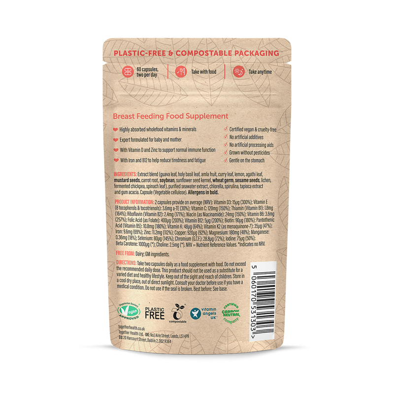 Together Health Breastfeeding Multi 60 capsules, UK version