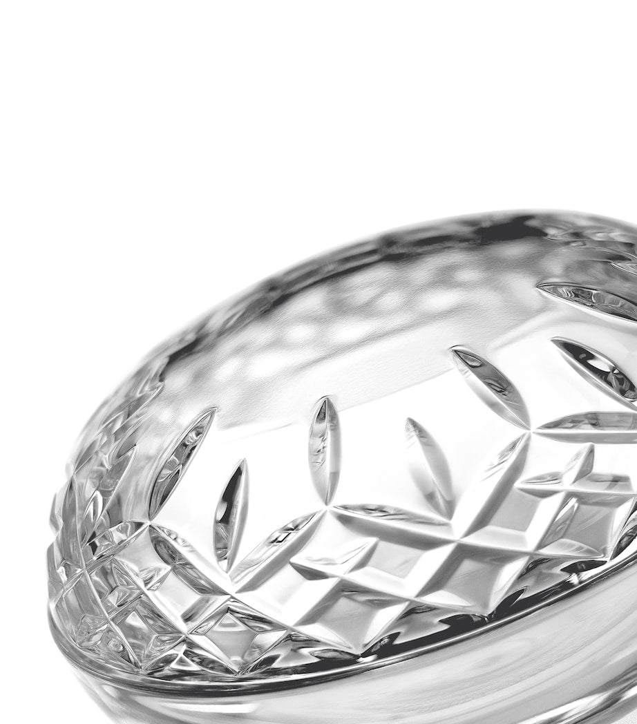 Waterford Lismore Essence crystal covered bowl 13cm, imported from the UK
