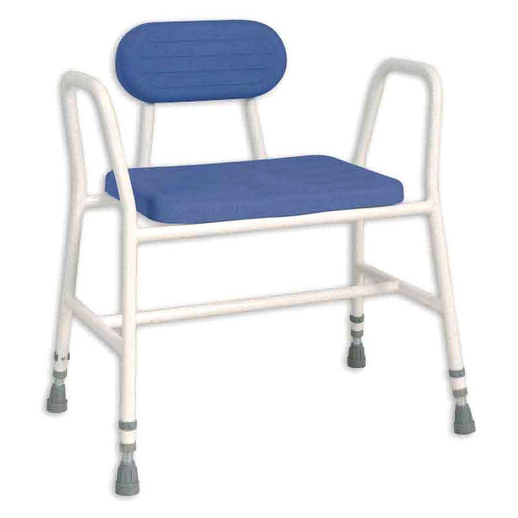 NRS Healthcare Polyurethane Extra Wide Shower Stool