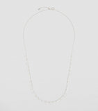 Persée white gold diamond necklace with 31 stones - British product