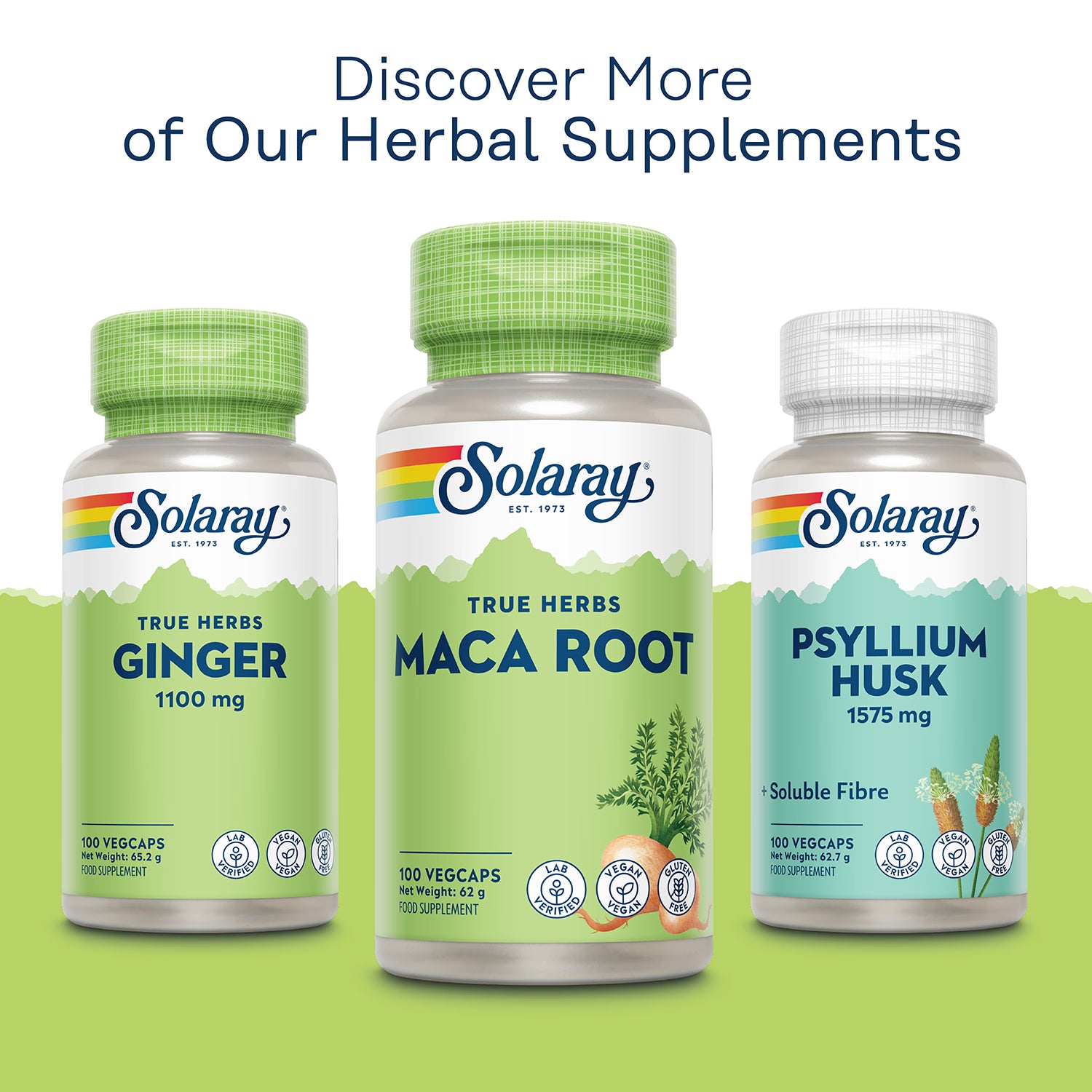 Solaray maca root supplement 100 capsules - British product