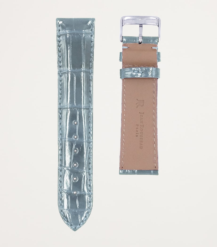 Jean Rousseau Alligator Classic 3.5 watch strap 18mm, imported from the UK