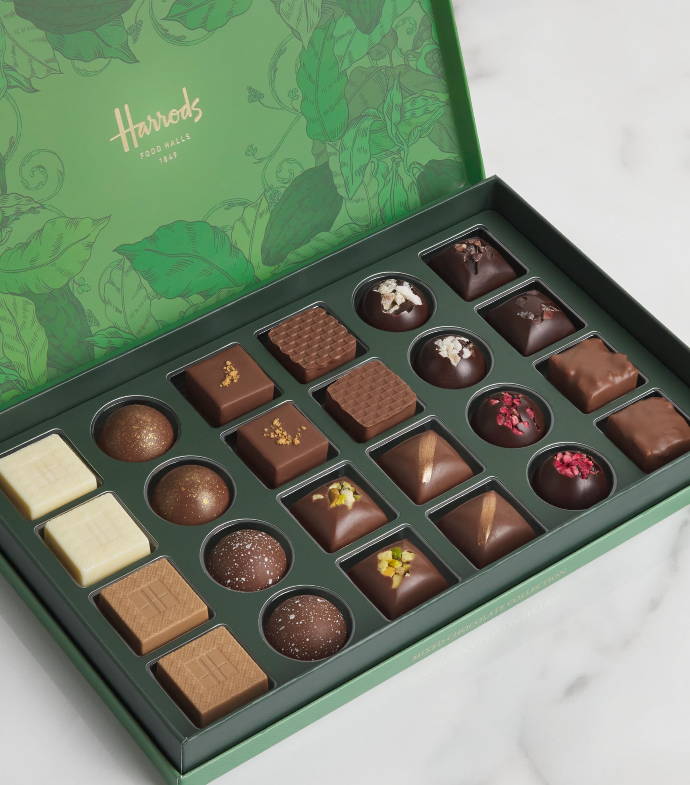 Harrods mixed chocolate collection box 24-piece, UK version