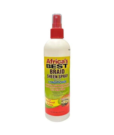 Superdrug Africas Best Braid Sheen Spray Conditioner Hair Styling- Buy online at McGrocer
